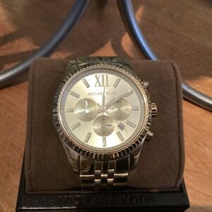 Michael Kors MK8281 Lexington Chronograph Gold Tone Men's Wrist Watch